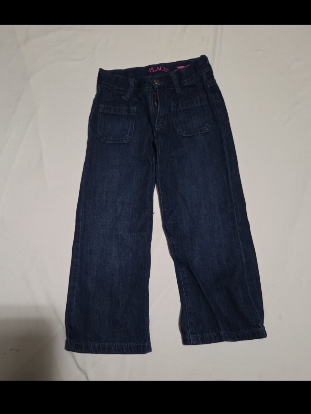 Children's Place girls size 4 wide leg jeans #28